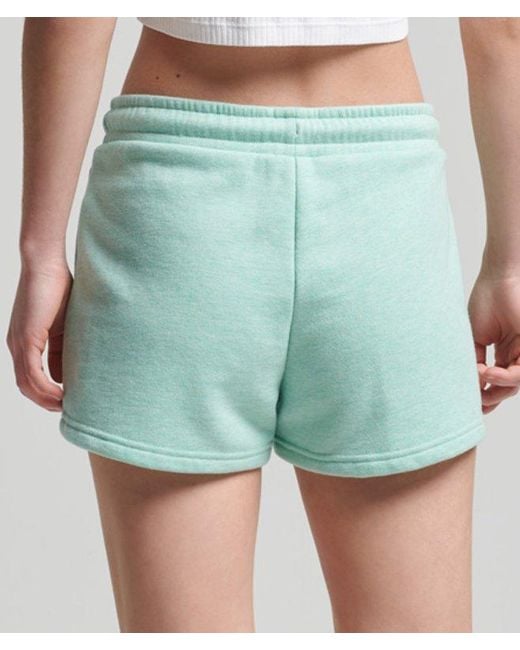 Superdry Green & Co Organic Cotton Vintage Logo Jersey Shorts