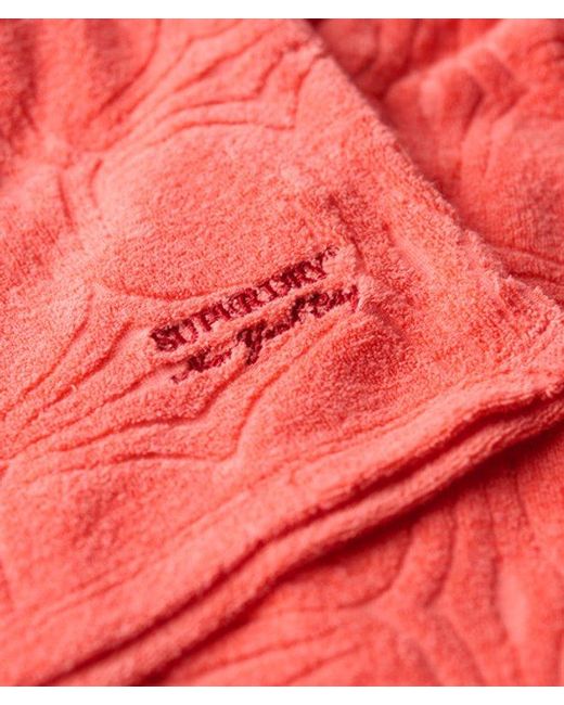 Superdry Red & Co Country Club Towelling Shorts