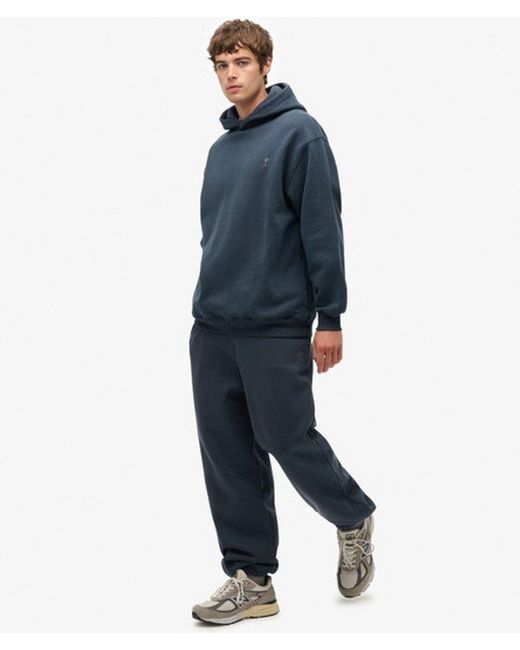 Superdry Blue Oversized Joggers for men