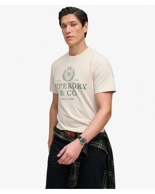 Superdry Natural & Co 1954 Company Relaxed T-shirt for men