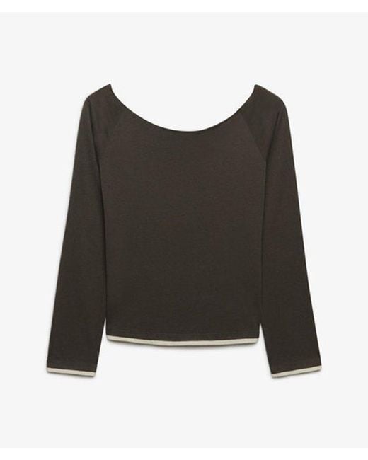Superdry Gray Bench X & Co Bench Fitted Long Sleeve Layer Top