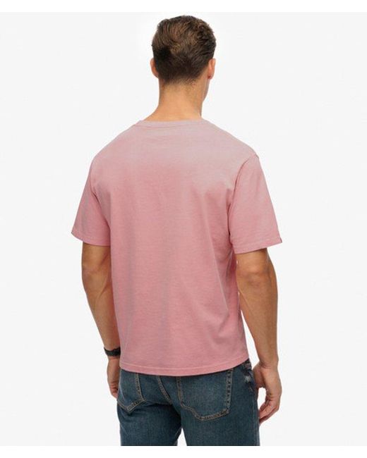 Superdry Red & Co Essentials Relaxed T-shirt for men