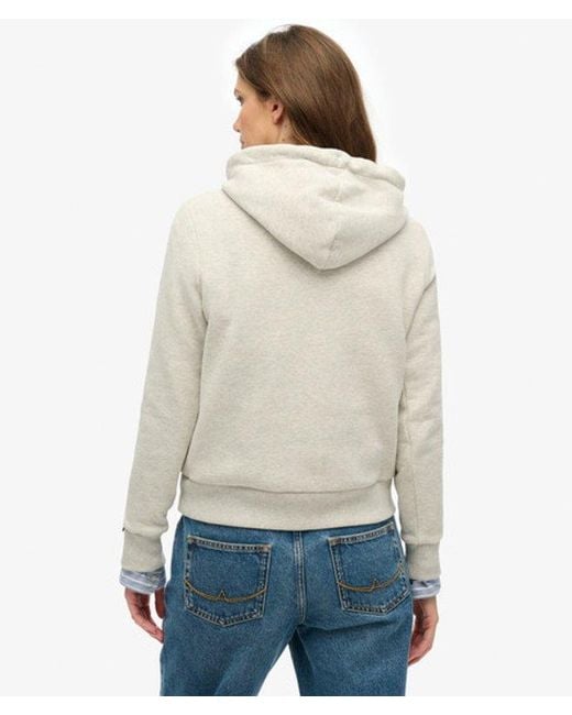 Superdry Natural & Co Rainbow Stripe Hoodie