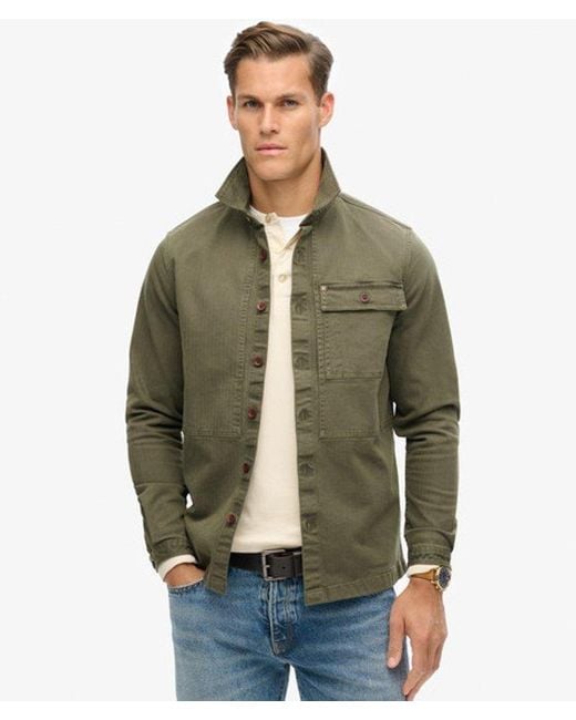 Superdry Green & Co The Merchant Store - Utility Overshirt for men