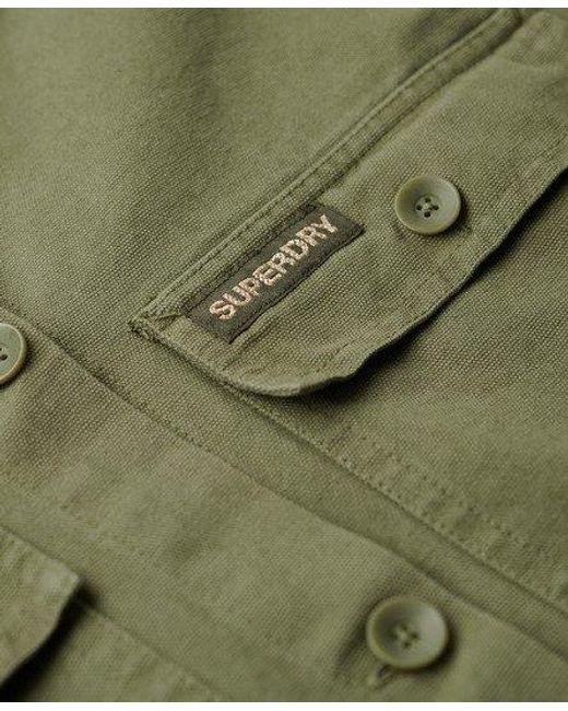 Superdry Green Embellished Military Jacket