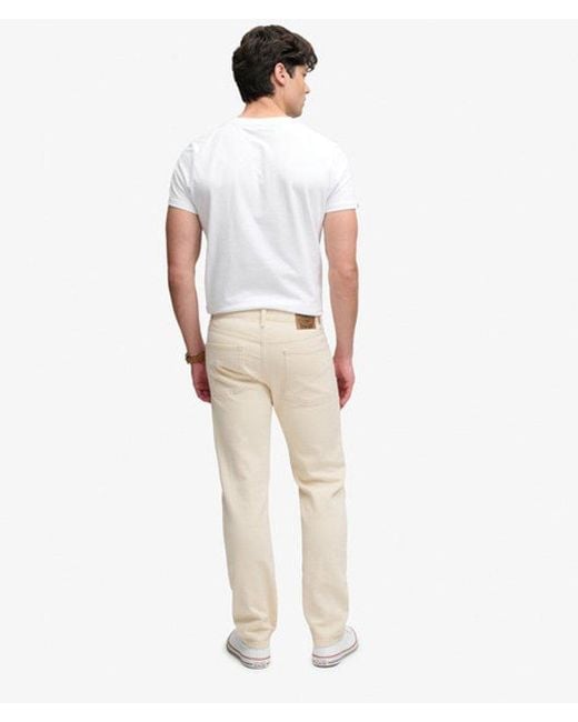 Superdry White & Co Organic Cotton Vintage Slim Straight Jeans for men