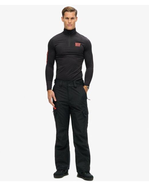 Superdry Black & Co Ski Ultimate Rescue Trousers for men