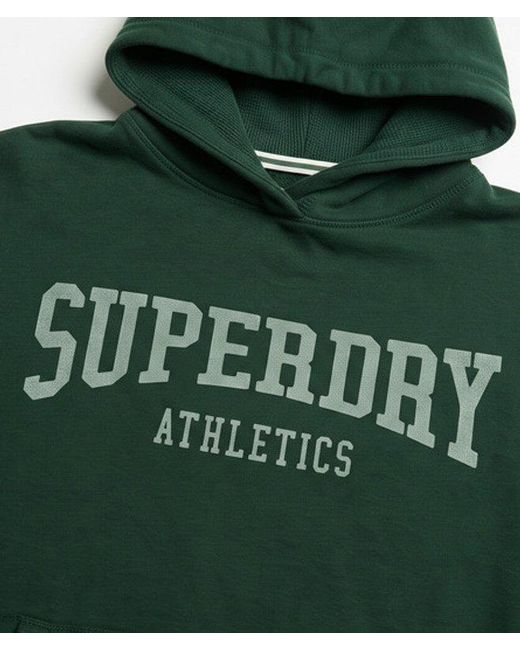 Superdry Green & Co Athletic Essentials Relaxed Hoodie