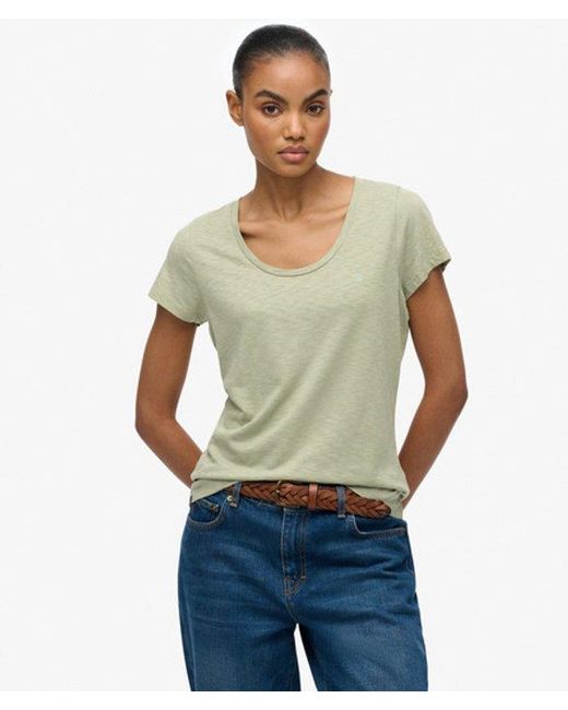 Superdry Green & Co Studios Scoop Neck T-shirt