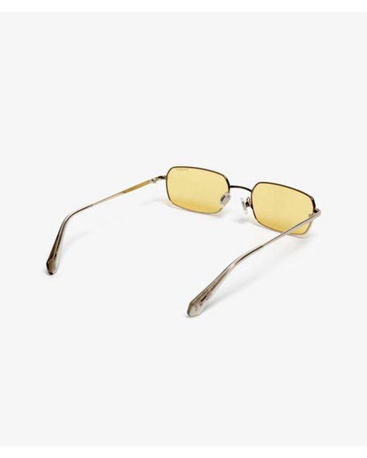 Superdry Metallic & Co Metal Rectangle Sunglasses
