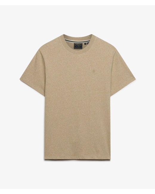 Superdry Gray & Co Logo Embroidered T-shirt for men