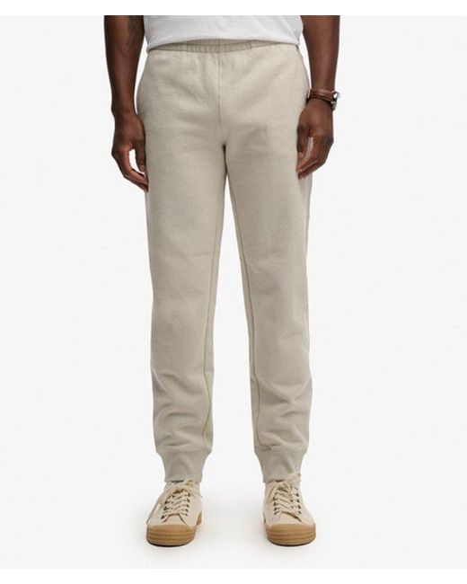 Superdry White & Co Essential Logo Half Brushed joggers for men
