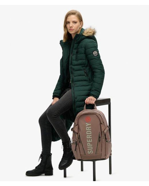Sac à dos tarp Superdry en coloris Pink