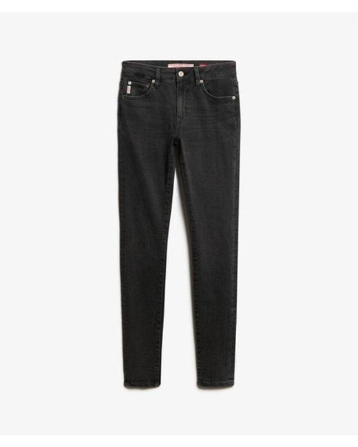 Superdry White & Co Cotton Vintage Mid Rise Skinny Jeans