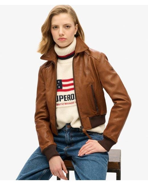 Superdry Natural & Co Americana Roll Neck Knit Jumper