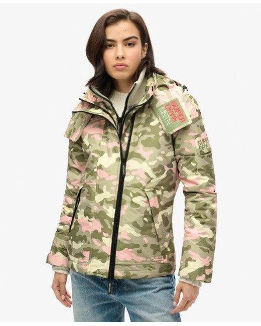 Superdry Natural Hooded Mountain Windbreaker Jacket