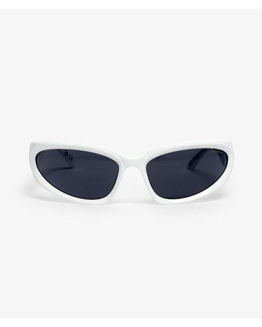 Femme Lunettes De Soleil Sport Wrap Taille: 1Taille Superdry en coloris Blue