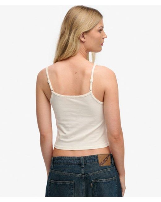 Superdry Gray & Co Athletics Essentials Cami Top