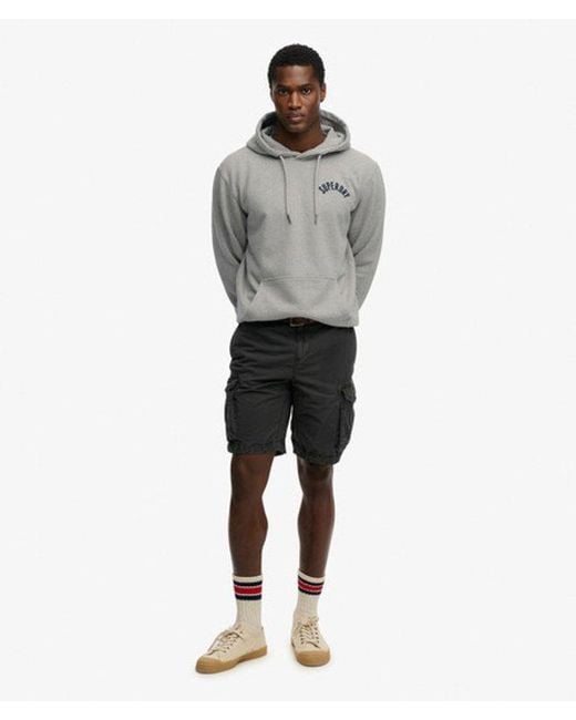 Superdry Black & Co Parachute Light Shorts for men