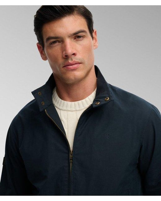 Superdry Blue & Co Classic Harrington Jacket for men