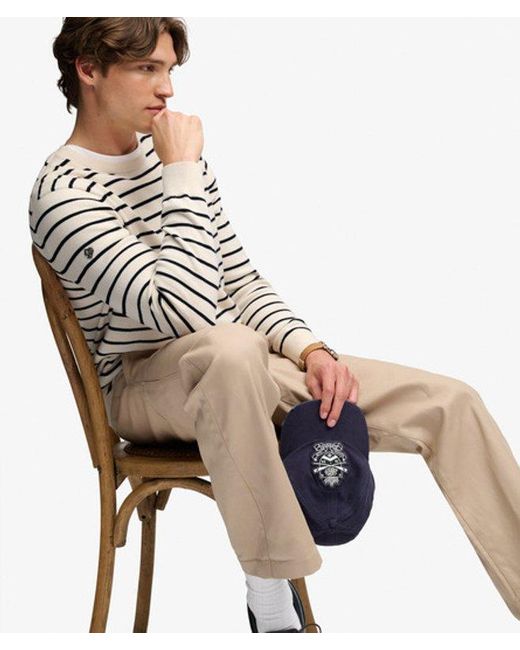 Superdry Natural & Co The Merchant Store - Breton Jumper for men