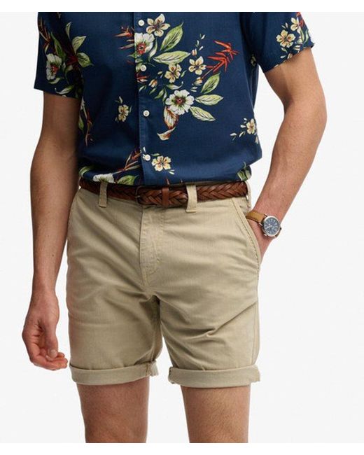 Superdry Blue & Co Utility Chino Shorts for men