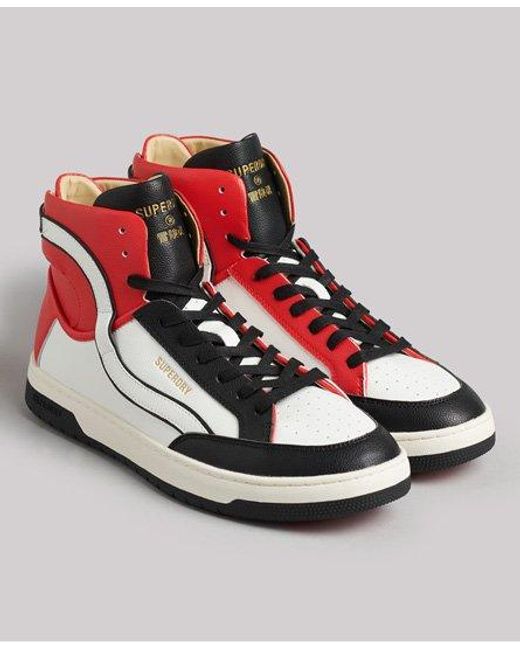 vintage hi top trainers