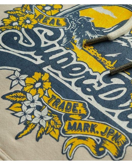 Superdry Natural Floral Hoodie