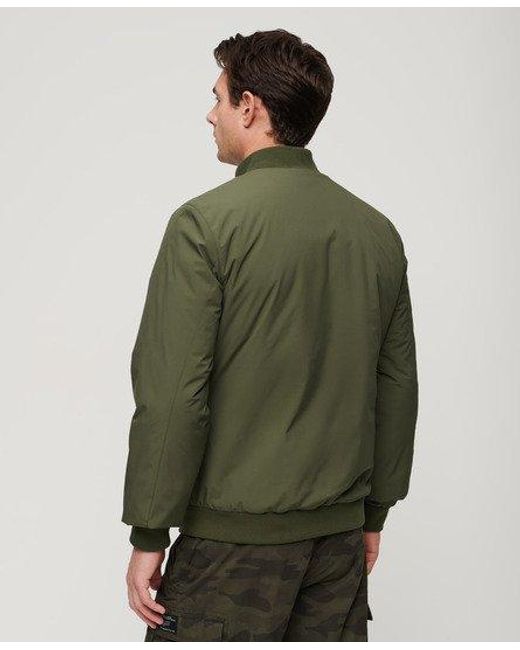 Superdry Green Training Harrington Jacket for men