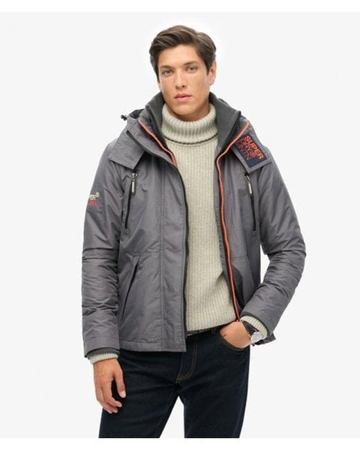 Superdry Gray & Co Classic Embroidered Mountain Sd Windcheater Jacket for men
