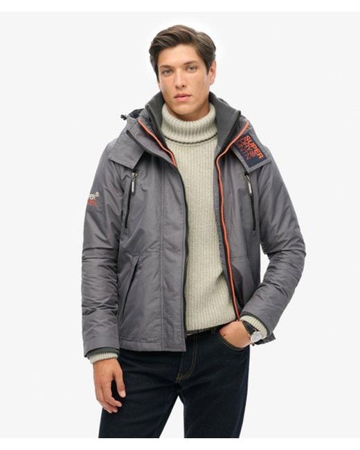Superdry Gray & Co Classic Embroidered Mountain Sd Windcheater Jacket for men