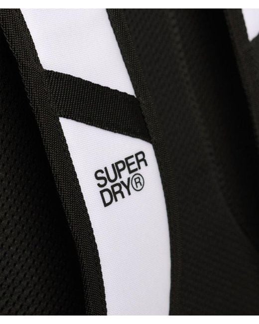 Superdry Black & Co Outdoor 30l Tarp Backpack