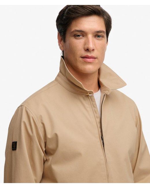 Superdry Natural & Co Collared Harrington Jacket for men
