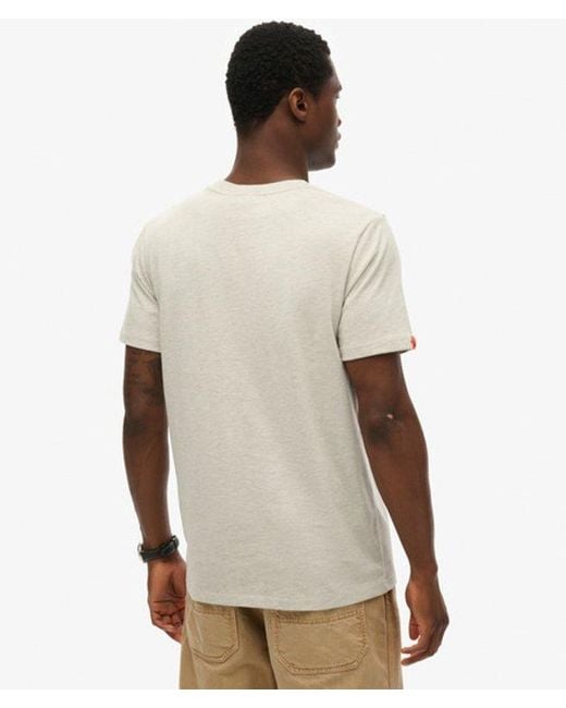 Superdry Gray & Co Vintage Logo Cali T-shirt for men