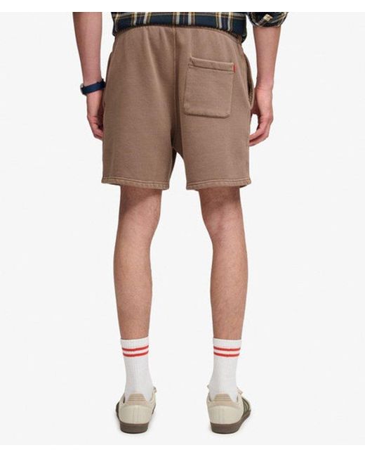 Superdry Brown & Co Micro Logo Shorts for men