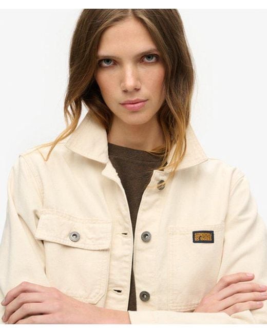 Superdry Natural & Co Organic Cotton Vintage Chore Jacket