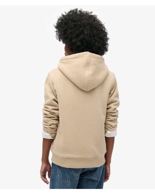 Superdry Natural & Co Borg Lined Zip Hoodie