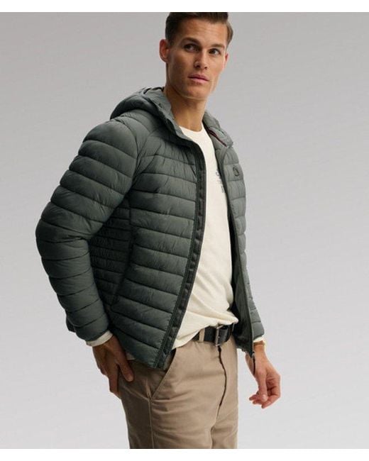 Superdry Gray & Co Hooded Fuji Lite Jacket for men
