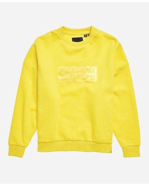 slouchy crew neck sweatshirt