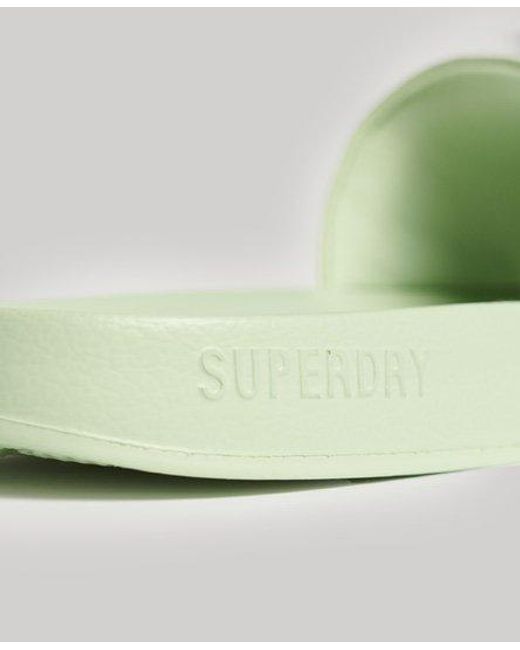 Superdry Green Code Core Vegan Pool Slides Eu 36-37 Woman