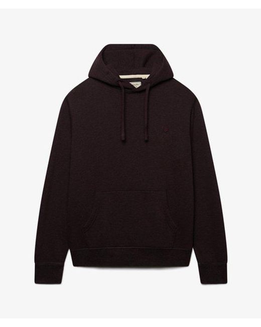 Superdry Black & Co Essential Logo Hoodie for men
