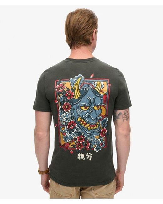 Superdry Green & Co Tokyo Graphic T-shirt for men