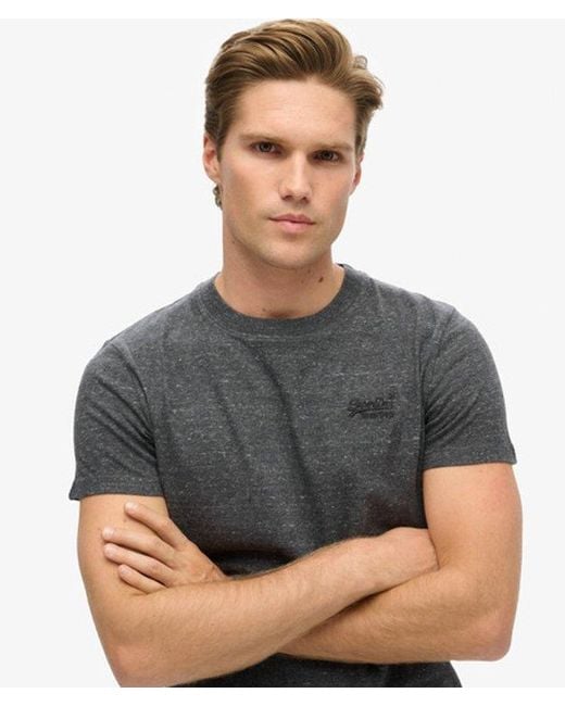 Superdry Gray & Co Essential Logo T-shirt for men