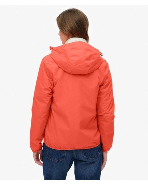 Superdry Red & Co Essential Tri Windbreaker Jacket