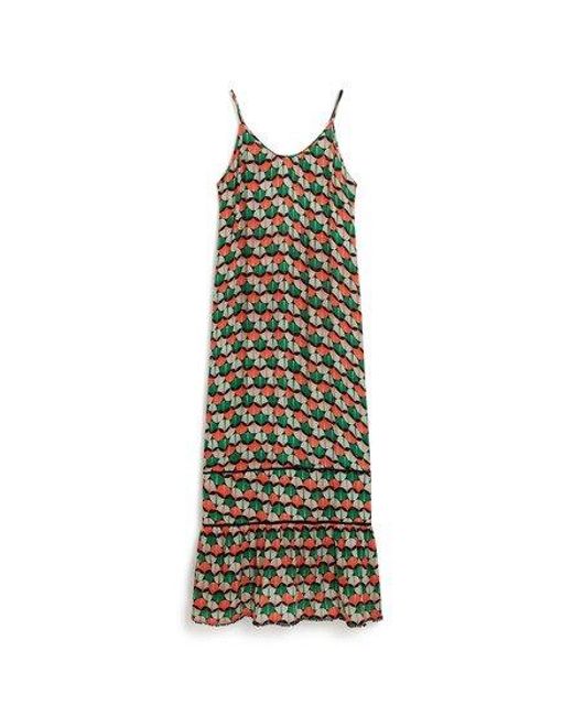 Superdry Green Maxi Beach Cami Dress