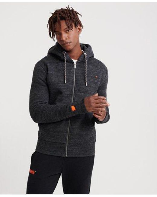 Superdry Black Label Cali Zip Hoodie Vast Space Dye for men