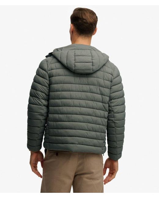 Superdry Green & Co Hooded Fuji Lite Jacket for men