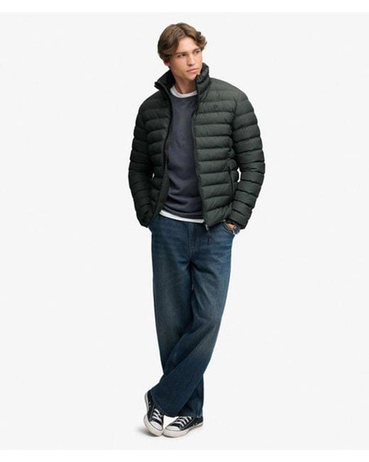 Superdry Black & Co Fuji Estate Padded Jacket for men