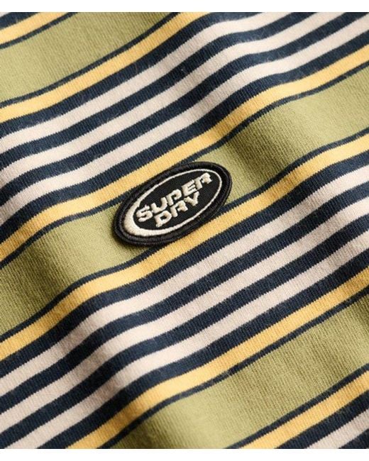 Superdry Green & Co Oversized Stripe T-shirt for men