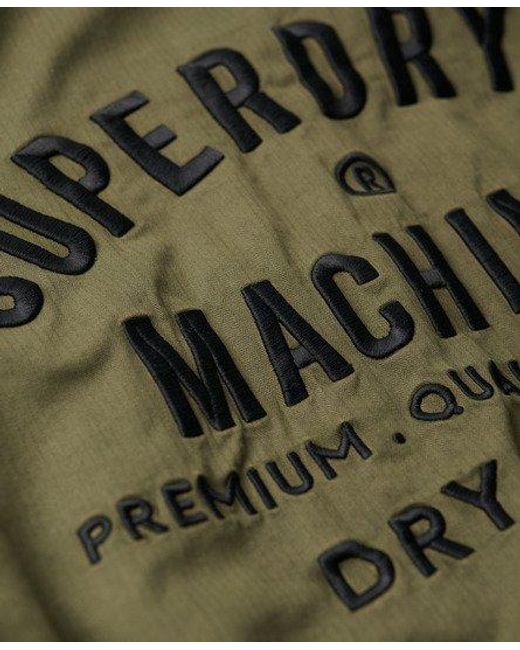 Superdry Gray Military M65 Embroidered Lightweight Jacket for men